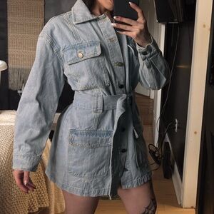 Denim dress